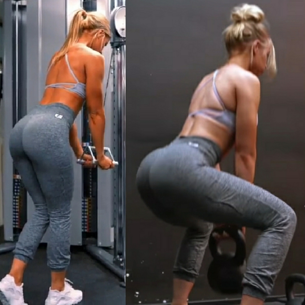 SOLD Celestial Bodiez Scrunch Butt Joggers Small